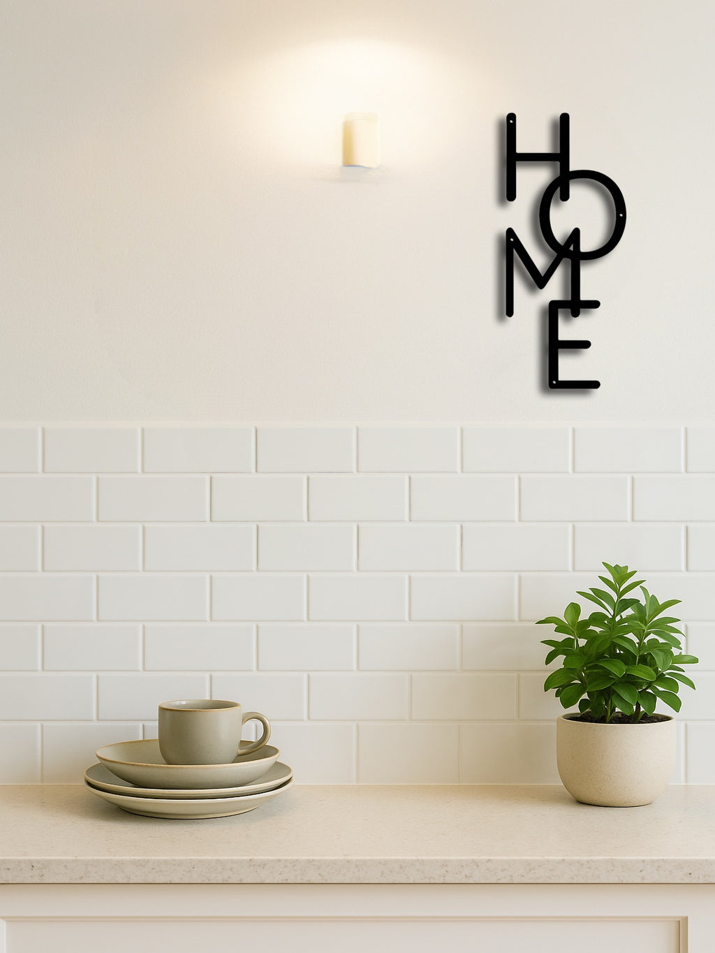 Metal Wall Decor HOME Letter Wall Sign Unique Design For Bedroom Decor gifts
