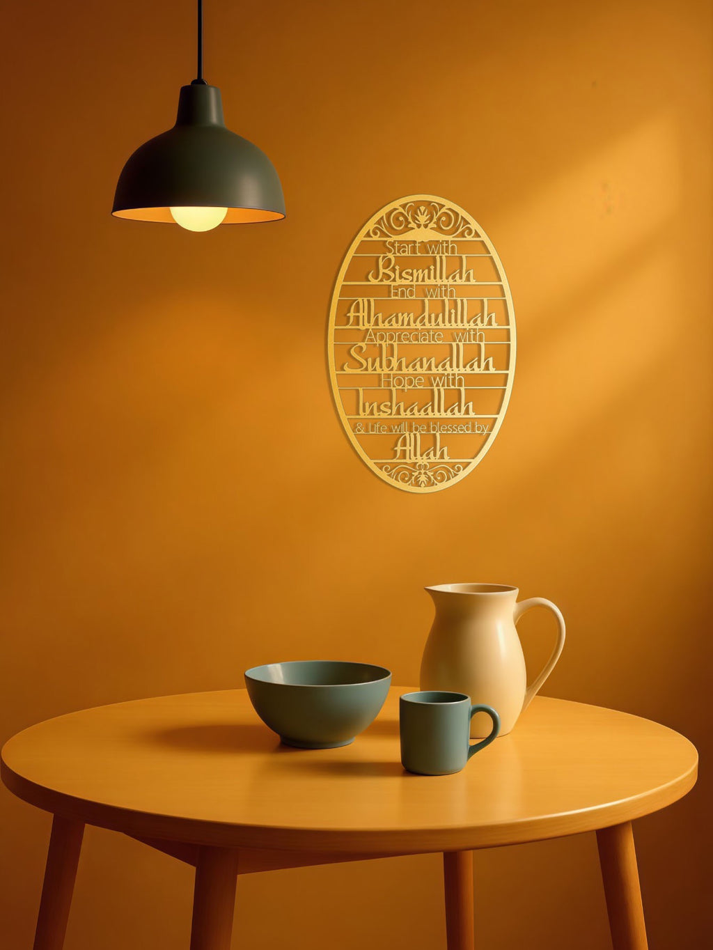 Metal Wall Art-Elegant Home Decor For Study Room, Bedroom Decor