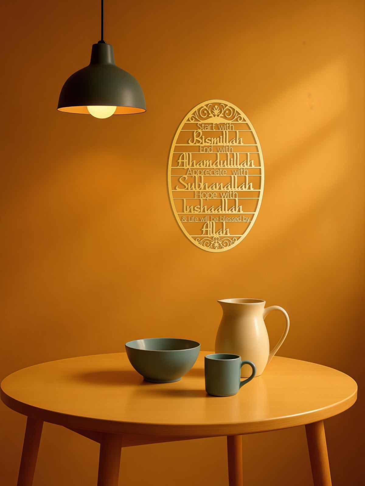 Metal Wall Art-Elegant Home Decor For Study Room, Bedroom Decor